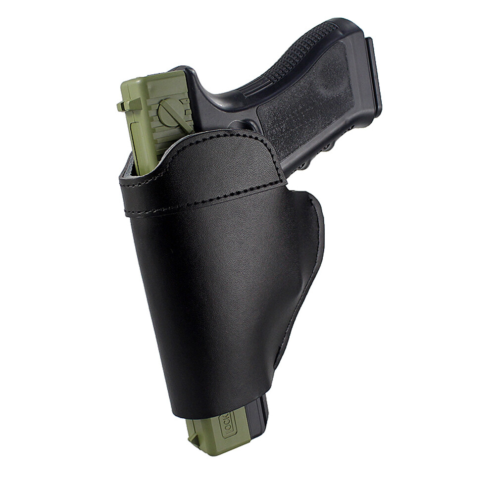 Leather OWB Concealed Carry Holster For Taurus G2C/G3C & Walther P22 - Ambidextrous