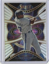 2022 Panini Select Vladimir Guerrero Phenomenon Holo Prizm #P10 - Montreal Expos