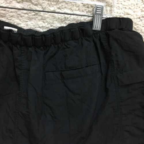 Pantaloncini VINTAGE Marlboro Grandi Adulti Nero Vita Elastica Tasche Foderate Escursionista Uomo - Foto 6 di 11