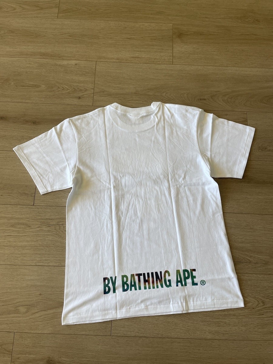 A Bathing Ape BAPE White Thermography Ape Head Tee Multiple Sizes