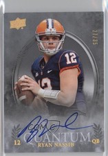 2013 Upper Deck Quantum Auto 27/35 Ryan Nassib #62 Auto 3c4