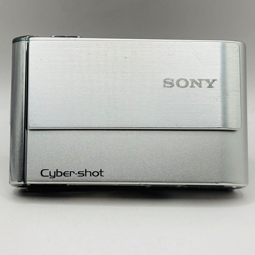 【動作品】SONY Cyber-shot DSC-T70 シルバー　手ぶれ補正 SONY デジタルカメラ サイバーショット T70 DSC-T70-S