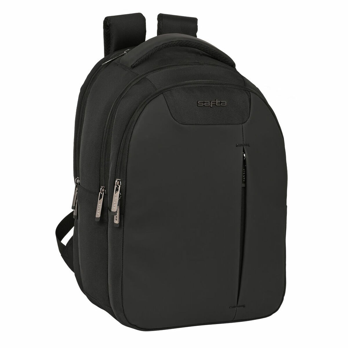 Zaino per PC Portatile e Tablet con Uscita USB Safta Business Nero [31 x 45 x
