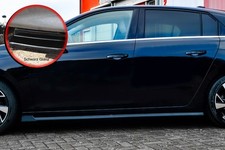 CUP Seitenschweller mit Wing hinten aus ABS schwarz glanz für Opel Astra L Stand