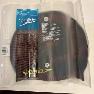 SPEEDO Shanghai Silikon Badekappe
