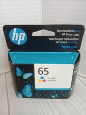 HP 65 Tri-Color Ink Cartridge New/Sealed