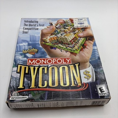 Monopoly Tycoon BOX ONLY PC IBM PLEASE READ
