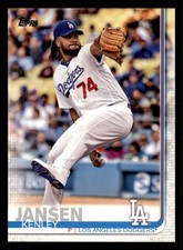 2019 Topps #129 Kenley Jansen Los Angeles Dodgers