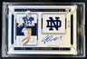 2025 National Treasures Riley Leonard Team Logo Signatures RC Gold Auto #/10