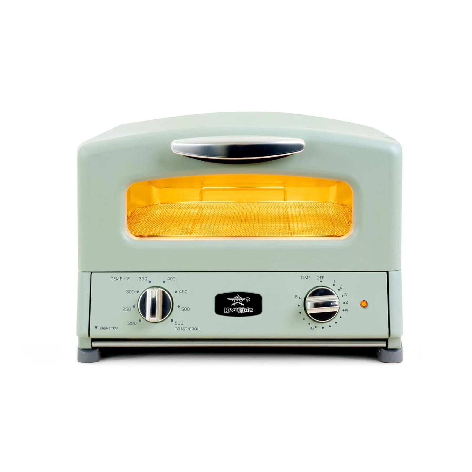 HeatMate Countertop Toaster Oven w/Graphite Technology & Accessories (Used)