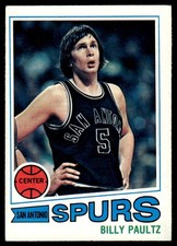 1977-78 Topps Billy Paultz San Antonio Spurs #103