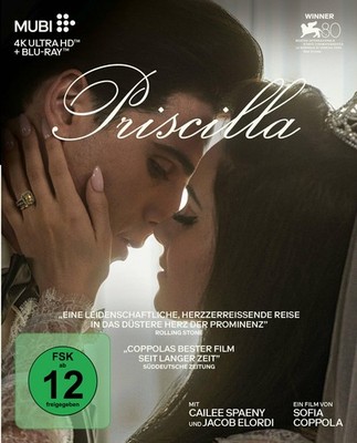 Priscilla (4K Ultra HD) (+ Blu-ray) (4K UHD Blu-ray) Cailee Spaeny Sofia Coppola