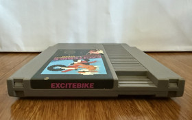 Excitebike &bull; Nintendo NES 1985 &bull; Classic Motocross Racing &bull; 3-Screw &bull; Tested