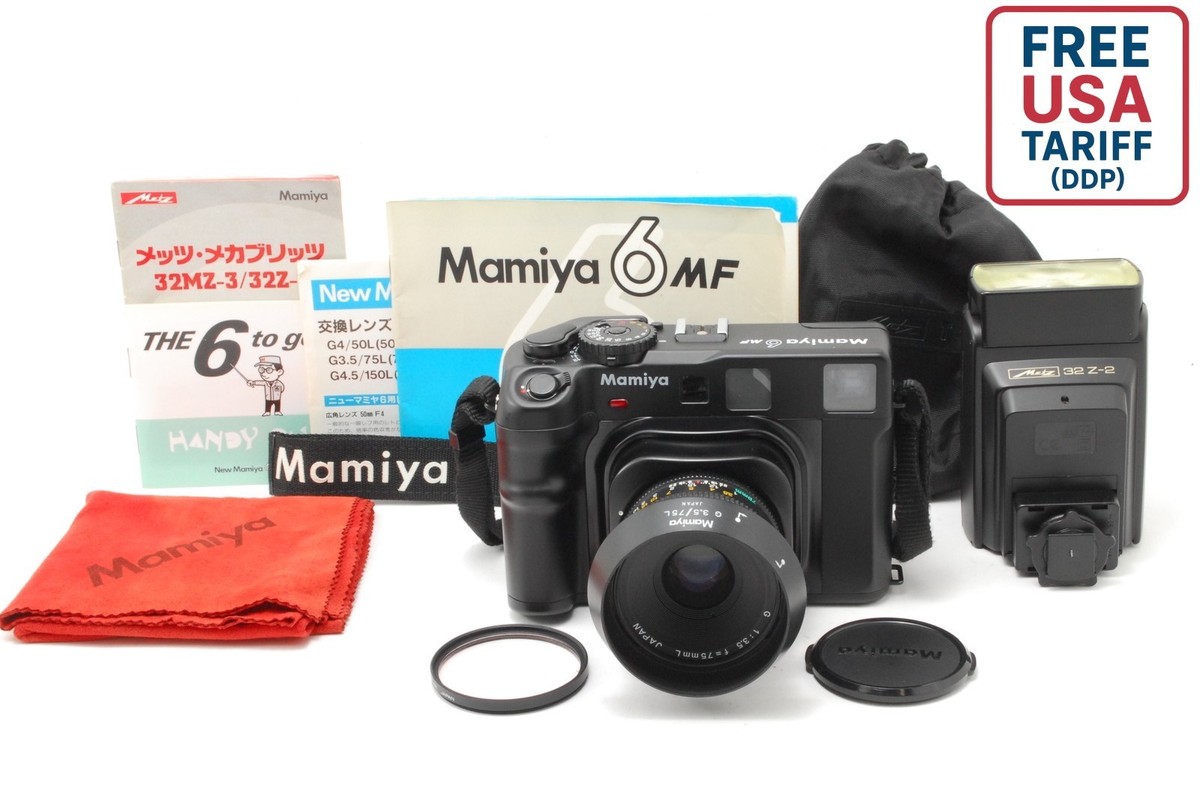 Mamiya 6 Lens Hood G 75mm f/3.5 L マミヤ NEAR MINT /Hood] New Mamiya 6 MF Film Camera G 75mm f/3.5 L Lens