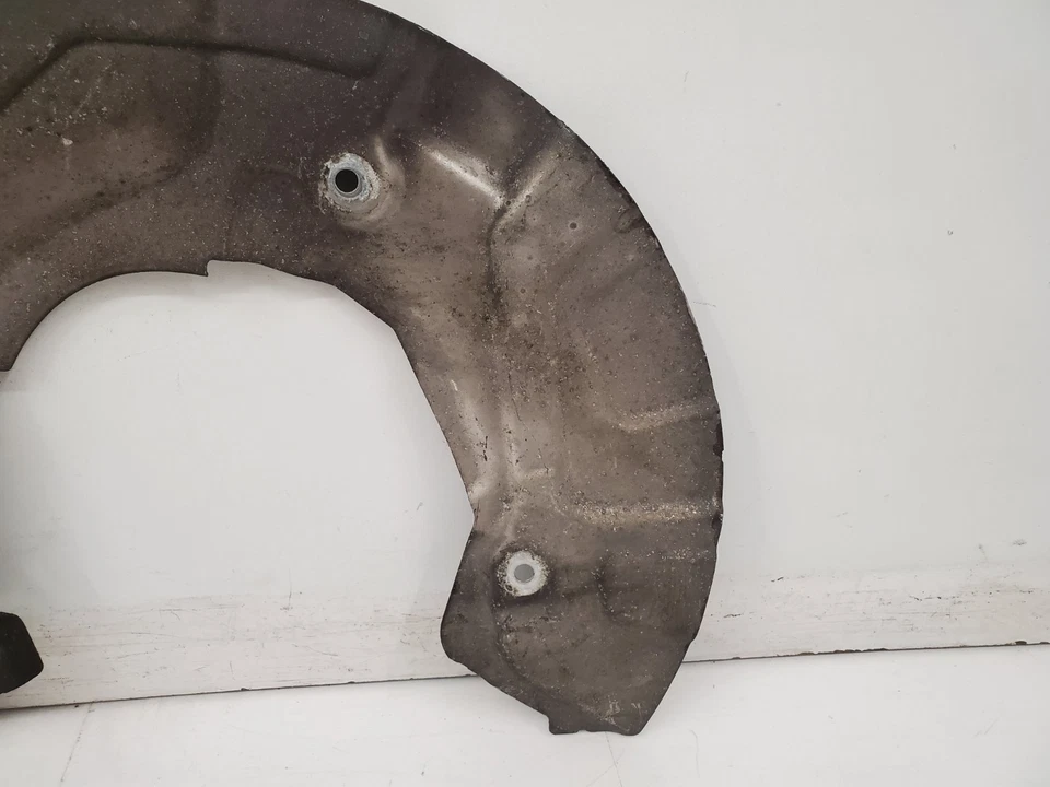 ✅ 08-13 Cubierta protectora antipolvo freno delantero izquierdo lado conductor OEM BMW E82 E88 135 Foto 3 de 4