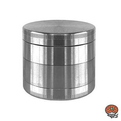 Atomic Edelstahl Kräutermühle, silber, Ø64mm, 4 teilig