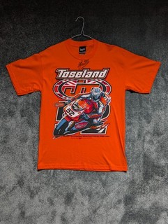 James Toseland signed T Shirt HM Plant British Superbike Ducati GSE Racing
