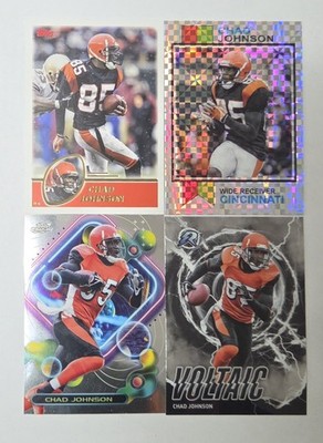 2023 Topps Composite Football Chad Johnson OCHO CINCO 3 Card Lot Bengals