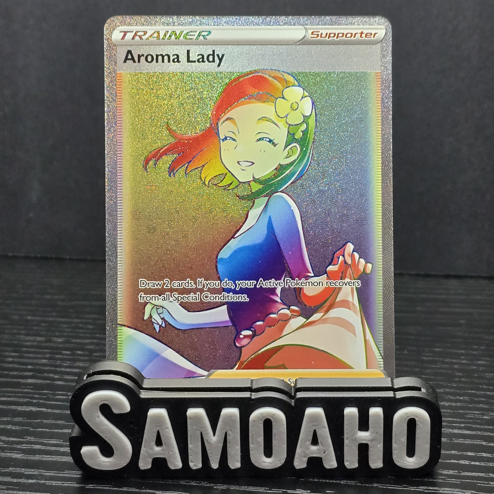 2021 Pokemon Evolving Skies Aroma Lady 221/203