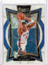 2024-25 Select White Scope Prizms 11 Og Anunoby 35 Knicks