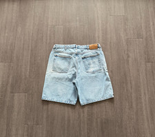 Vintage 90s Calvin Klein Light Wash Relaxed Fit Denim Shorts Size 36 Skater
