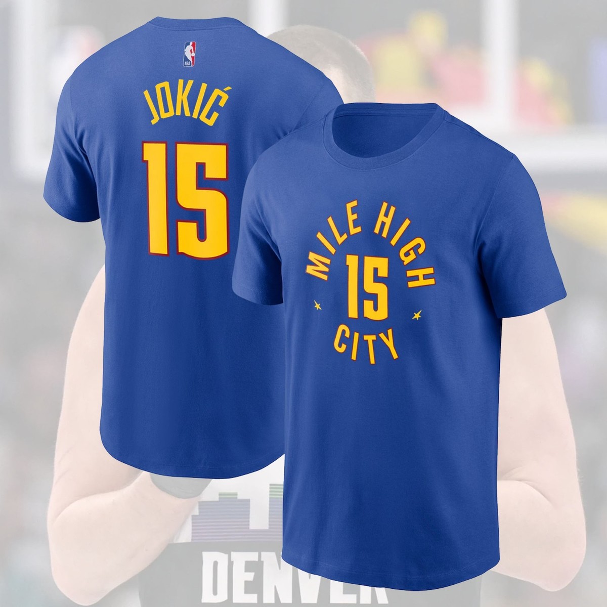 HOT SALE! Nikola Jokić #15 Den.ver Nuggets 2026 Name & Number Fan