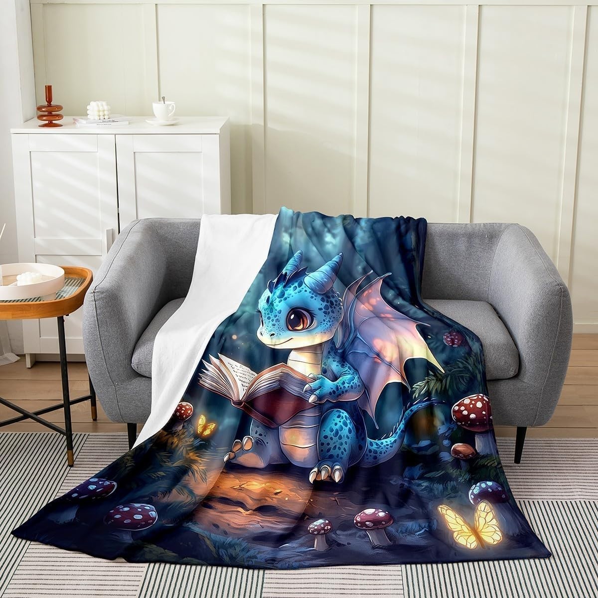 Throw,fairy Tale Blanket For Butterfly