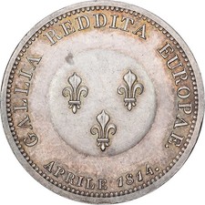 [#879047] Munten, Frankrijk, François Ier, Ange de Paix, Autriche, 2 Francs, 181