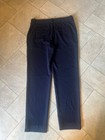 Talbots size 6 women's navy blue lightweight Ponte Hampshire ankle pants — photo 3