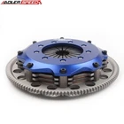 8.5" 215MM RACING CLUTCH TWIN DISK KIT FOR 2004-2018 SUBARU WRX STI EJ25 6SPEED