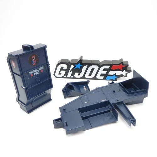 Cobra Surveillance Point Vintage 1986 GI Joe ARAH Playset Parts Lot