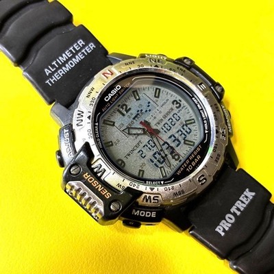 Casio Pro Trek PRT-40 Altimeter Thermometer Digital Men's Watc