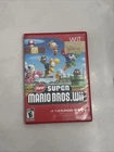 New Super Mario Bros. Wii (Nintendo Wii, 2009) CIB Tested