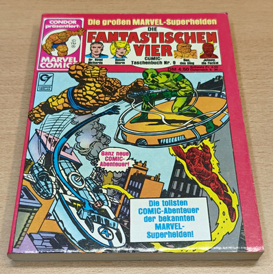 Condor Die großen MARVEL-Superhelden Fantastischen Vier TB Nr. 9 DE farbig