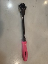 Snap On Rare Pink Swivel Head Ratchet 38 Dr. Hard Grip Fhnfd100. Euc Snap On Rare Pink Swivel Head Ratchet 38 Dr. Hard Grip Fhnfd100. Euc