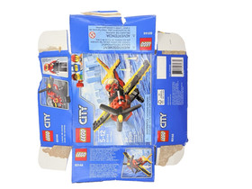 LEGO CITY AIR RACE PLANE #60144 with Mini Figure and Partial Box