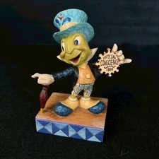 Jim Shore Disney Pinocchio Jiminy Cricket F Used Collectible
