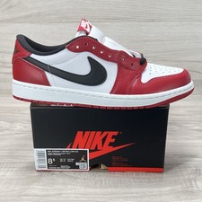 Mens 8.5 - Nike Air Jordan 1 Low OG Chicago 2025 New Red White Black HQ6998-600