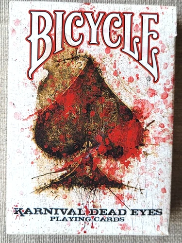 Karnival dead eyes Bicycle Playing cards deck 54 USA 2010