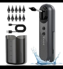 Aisslro Electric Ear Wax Removal Water Powered Ear Cleaning Machine with 4 Pr...