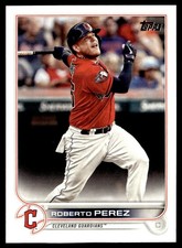2022 Topps Roberto Perez Cleveland Guardians #618