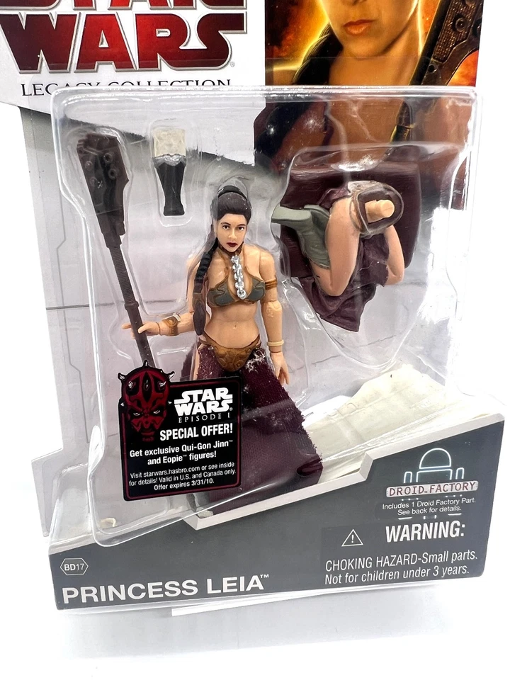 Star Wars Legacy Collection BD17 Slave Leia Droid Factory R3-M3 Parte 2009 Foto 2 de 4