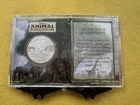 DISNEY ANIMAL KINGDOM DISNEY RHINO OPENING 1998 999 SILVER COIN CASE COA 8AKO