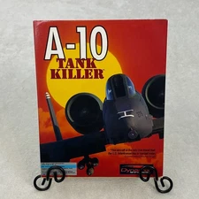 Vintage Dynamix A-10 TANK KILLER (PC, 1990) Big Box War Simulation Computer Game