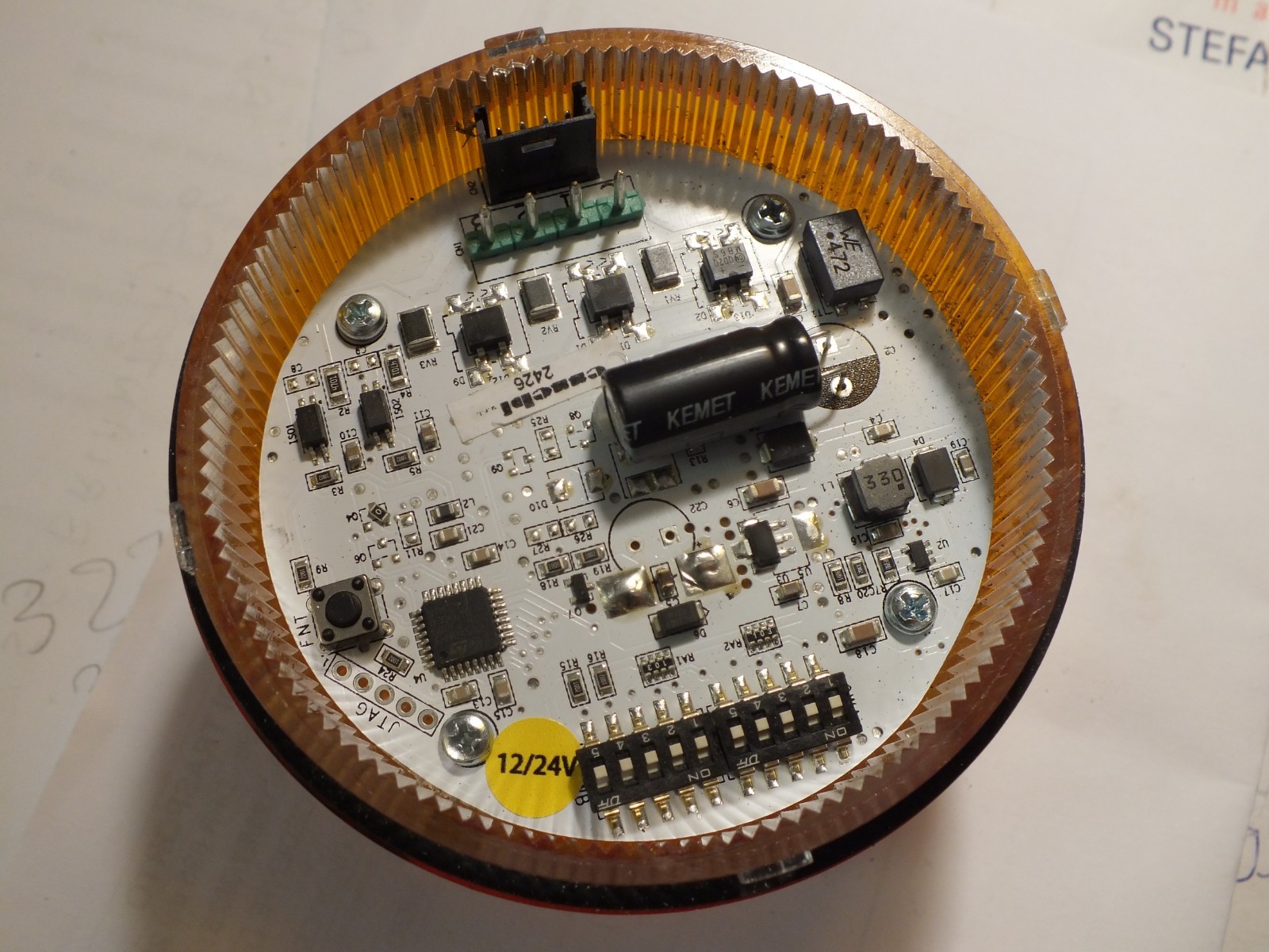 SIRENA SIR-E-LED-S- 12/24V AMBRA