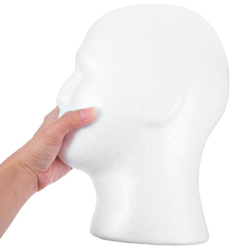 Display Head Model Wig Head for Men Wigs Hats Scarves Glasses Showcase - Picture 9 of 12