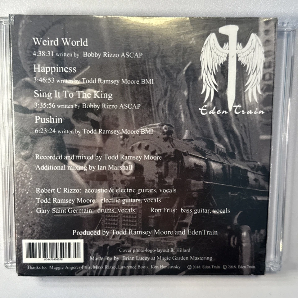 Eden Train • weird world HTF EP’2018 4trx Todd Moore & Bobby Rizzo NEW Foto 2 de 4