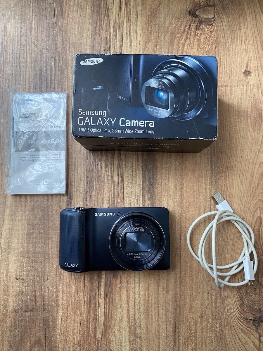 Samsung Galaxy EK-GC100 MP Digital Camera White for sale