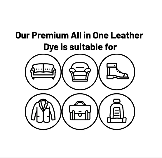 ALL IN ONE Leather Colourant Paint Dye to Replace lost Colour in your Leather - Image 3 of 4