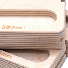 Birch Fingerboard Hard Wood Wooden Hangboard Sturdy Duty for Climbers